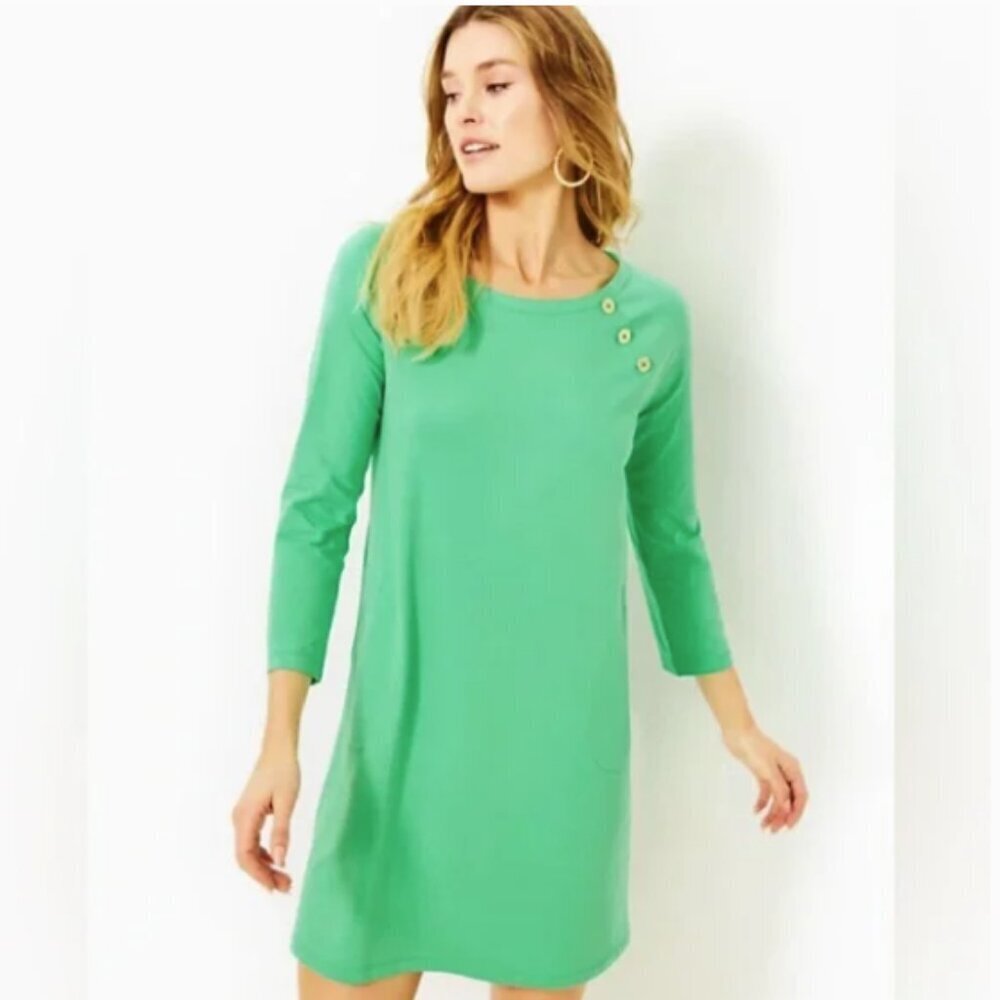 Lilly Pulitzer UPF 50+ Kaelin Dress sizes M and Large NWT Spearmint Green